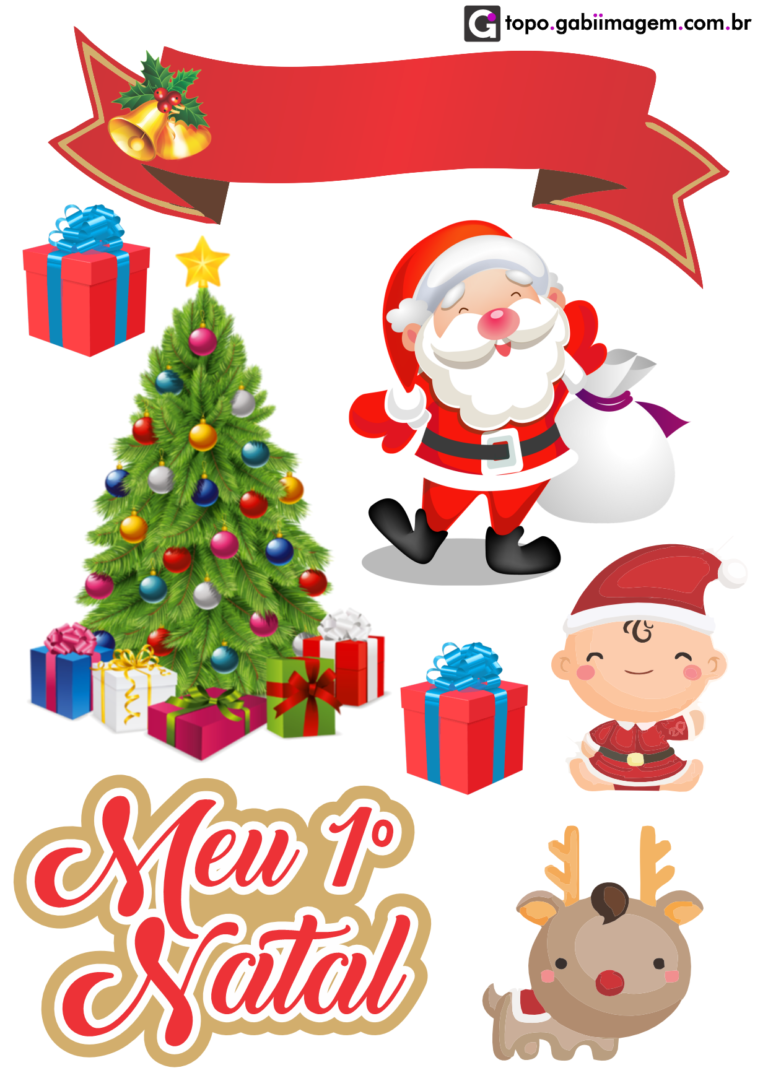 topo natal imprimir